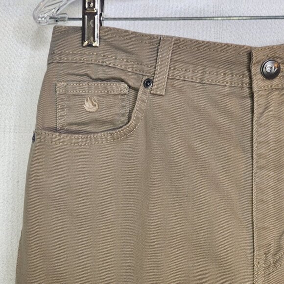Gloria Vanderbilt Tan Amanda Cotton Span Stretch Five Pocket Jeans Size 10 Long - Picture 6 of 16